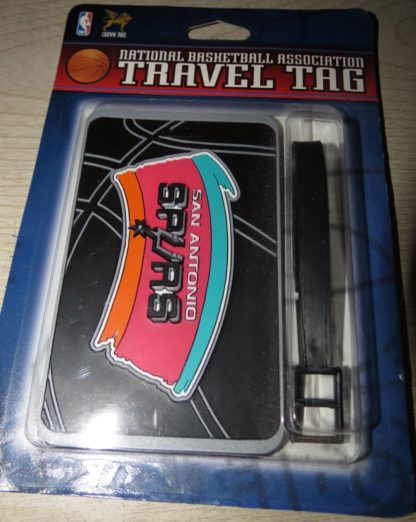 San Antonio Spurs NBA Travel Tag